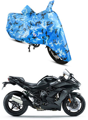 EGAL Waterproof Two Wheeler Cover for Kawasaki(Ninja H2 SX, Multicolor)
