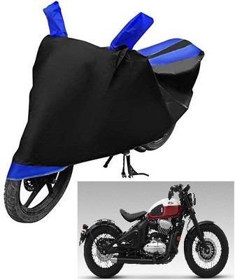 MOCKHE Two Wheeler Cover for JAWA(42, Blue)