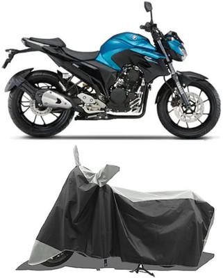 GROFATIK Two Wheeler Cover for Yamaha(FZ-25 BS6, Grey)