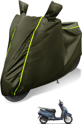 MOCKHE Waterproof Two Wheeler Cover for Honda(Activa 3G, Green)