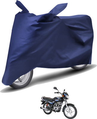 Caronix Waterproof Two Wheeler Cover for Bajaj(CT 100, Blue)