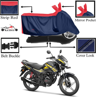 AASHTIK MART Two Wheeler Cover for Honda(SP125, Red, Blue)