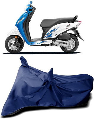 AASHTIK MART Two Wheeler Cover for Honda(Activa i, Blue)