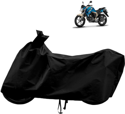 Horseyaart Waterproof Two Wheeler Cover for Yamaha(FZ S FI (V 2.0) BS6, Black)