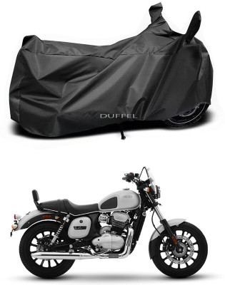 Duffel Two Wheeler Cover for Yezdi(Roadster, Black)