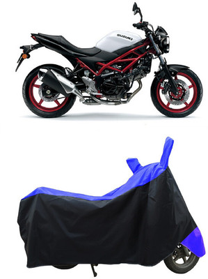 Coxtor Waterproof Two Wheeler Cover for Suzuki(SV650, Blue)
