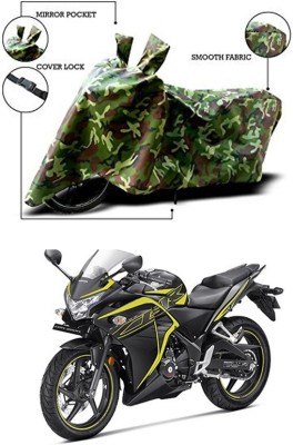 EGAL Two Wheeler Cover for Honda(CBR 250R, Green)