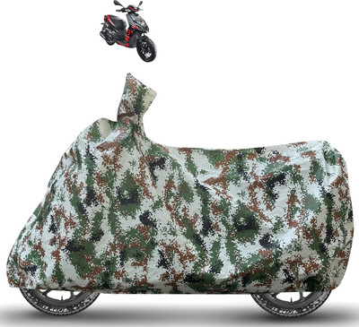 Caronix Waterproof Two Wheeler Cover for Aprilia(SR 150, Green)