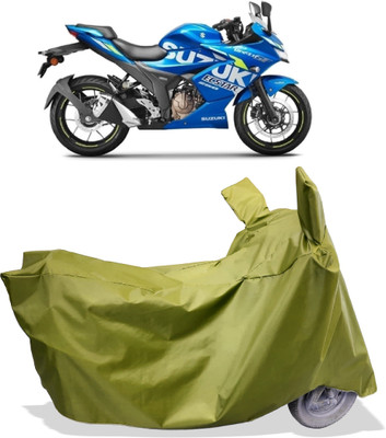 Amexride Two Wheeler Cover for Suzuki(Gixxer SF 250, Maroon)