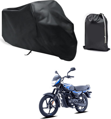 CODOKI Waterproof Two Wheeler Cover for Bajaj(CT100, Black)