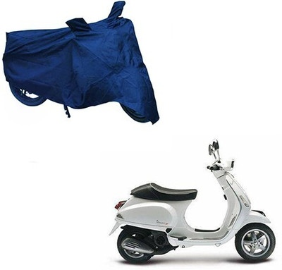 Gavya Two Wheeler Cover for Piaggio(Vespa, Blue)