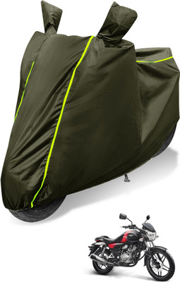 Auto Hub Waterproof Two Wheeler Cover for Yamaha(VMAX, Green)
