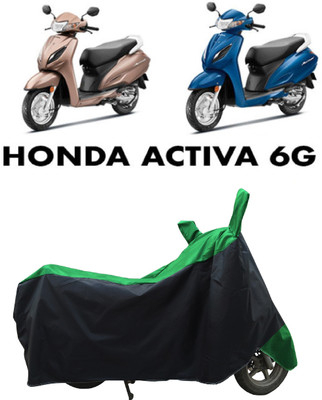 Coxtor Waterproof Two Wheeler Cover for Honda(Activa 6G, Green)