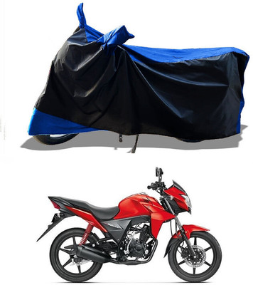 DeepShakshi AUTOMOTIVE Waterproof Two Wheeler Cover for Honda(CB Twister, Blue)