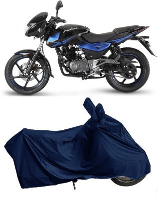 DIGGU Two Wheeler Cover for Bajaj(Pulsar 150 DTS-i, Blue)