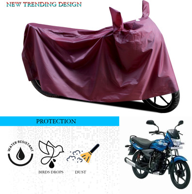 SnehaSales Waterproof Two Wheeler Cover for Bajaj(Platina 125, Maroon)