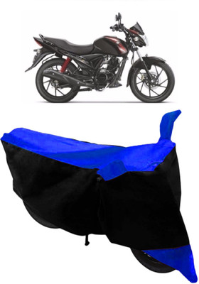 Varnwal E Commerce Waterproof Two Wheeler Cover for Suzuki(Sling Shot Plus, Blue, Black)