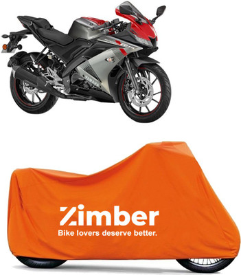 APNEK Two Wheeler Cover for Yamaha(YZF R15 V3.0, Orange)
