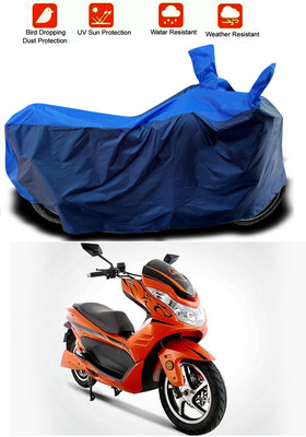 MMSSTAR Waterproof Two Wheeler Cover for Okinawa(Cruiser, Blue, Blue)