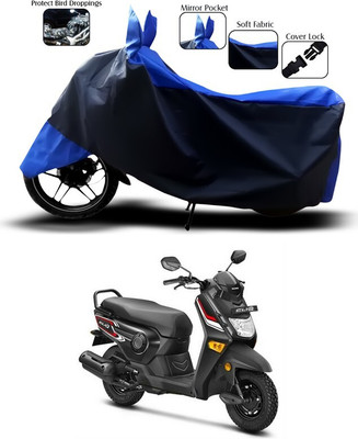 DeepShakshi AUTOMOTIVE Waterproof Two Wheeler Cover for Honda(Cliq, Blue)
