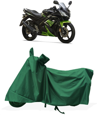Tricway Two Wheeler Cover for Yamaha(R15S BS6, Green)