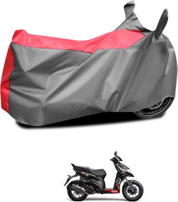 PAGORA Waterproof Two Wheeler Cover for Aprilia(SR 150, Grey, Red)