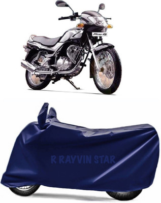 R Rayvin Star Two Wheeler Cover for Suzuki(Fiero F2, Blue)