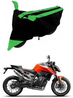 Mdstar Waterproof Two Wheeler Cover for KTM(790 Duke, Green, Black)