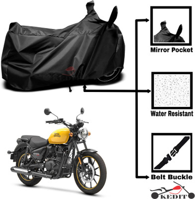 KEDIT Two Wheeler Cover for Universal For Bike(Meteor, Black)