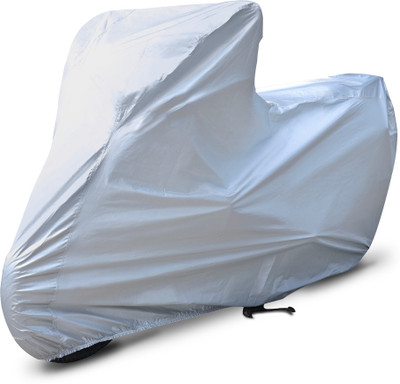 Neodrift Two Wheeler Cover for Yamaha(Alpha BS6, Silver)