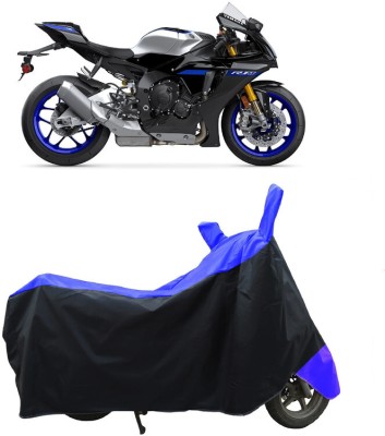 Coxtor Waterproof Two Wheeler Cover for Yamaha(YZF R1 M, Blue)