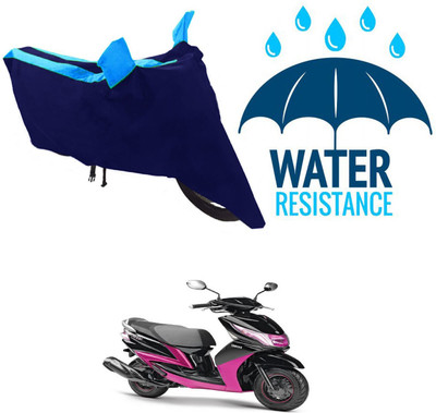 DeepShakshi AUTOMOTIVE Waterproof Two Wheeler Cover for Yamaha(Ray, Blue)