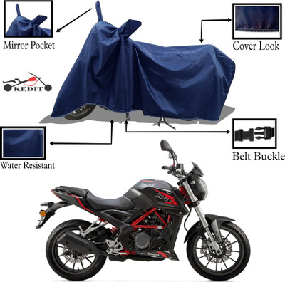 KEDIT Waterproof Two Wheeler Cover for Benelli(TNT 25, Blue)