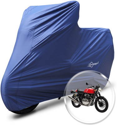 Neodrift Two Wheeler Cover for Royal Enfield(Continental GT, Blue)