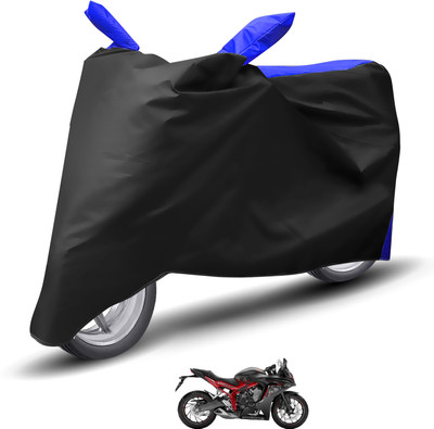 Caronix Waterproof Two Wheeler Cover for Honda(CBR 650F, Blue)