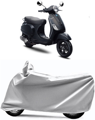 XOCAVO Two Wheeler Cover for Piaggio(Vespa LX, Silver)