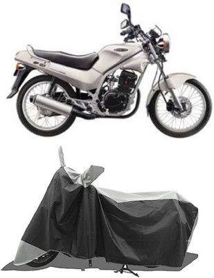 GROFATIK Two Wheeler Cover for Kinetic(GF Lazer, White)