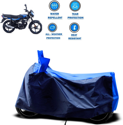 PAGORA Waterproof Two Wheeler Cover for Bajaj(CT100, Blue)