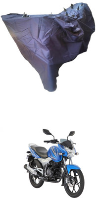 ZEDTEEK Waterproof Two Wheeler Cover for Bajaj(Discover 125 DTS-i, Blue)