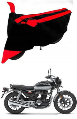 AutoGalaxy Waterproof Two Wheeler Cover for Honda(Hness CB350, Red, Black)