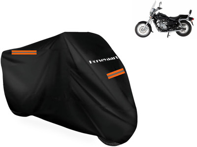 Horseyaart Waterproof Two Wheeler Cover for Bajaj(Avenger 220 DTS-i, Black)