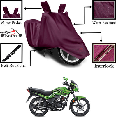 KEDIT Two Wheeler Cover for Hero(Passion Xpro, Maroon)