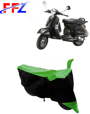 FFZ Two Wheeler Cover for LML(Star Euro 150, Black, Green)