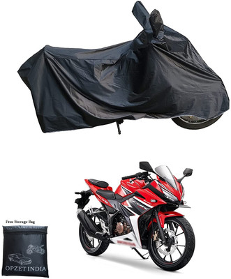 OPZET INDIA Waterproof Two Wheeler Cover for Honda(CBR1000RR Fireblade, Black)