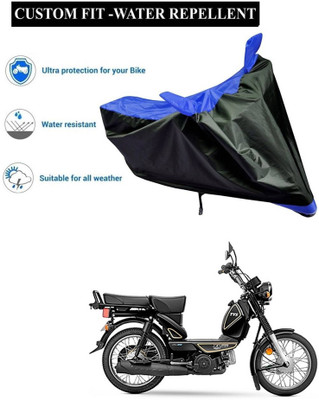 PAGORA Waterproof Two Wheeler Cover for TVS(XL 100 Heavy Duty BS6, Blue)