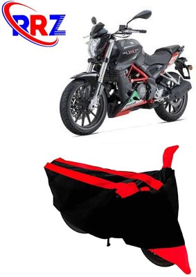 RRZ Waterproof Two Wheeler Cover for Benelli(TNT 25, Black, Red)