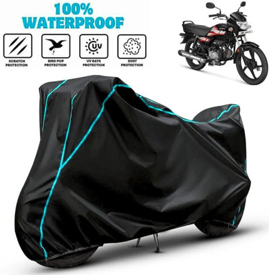 OliverX Waterproof Two Wheeler Cover for Bajaj(Discover, Blue)