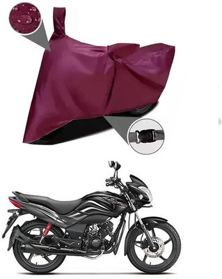 KEDIT Two Wheeler Cover for Hero(Passion Xpro, Maroon)