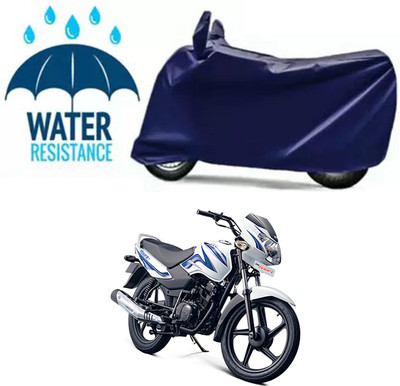 Furious3D Two Wheeler Cover for TVS(Sport ES, Blue)