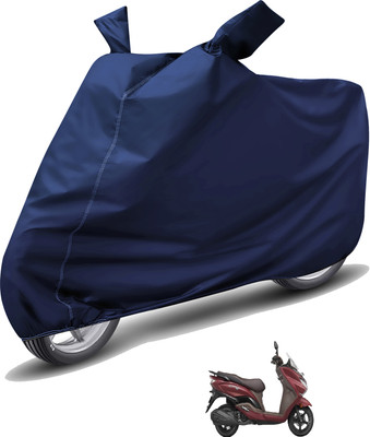 Auto Hub Waterproof Two Wheeler Cover for Suzuki(Burgman Street 125, Blue)